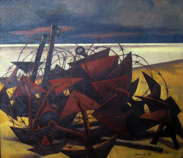 Оссовский П.П. Следы войны. 1988 Оссовский П.П. Следы войны. 1988
